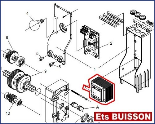 BENINCA ZED24 - Transformateur N°3 Ref. 9686177